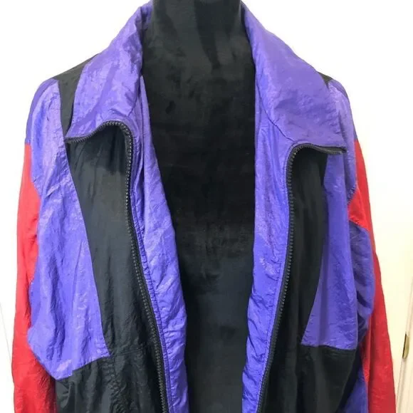 Pan Asia vintage windbreaker multi color - Picture 6 of 11